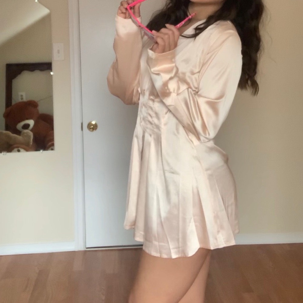 Satin dress